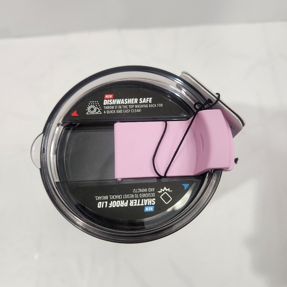 Life Is Good Flip Flops Hot/Cold 25oz Commuter Travel Mug Stainless Steel Pink‎ - Picture 2 of 8